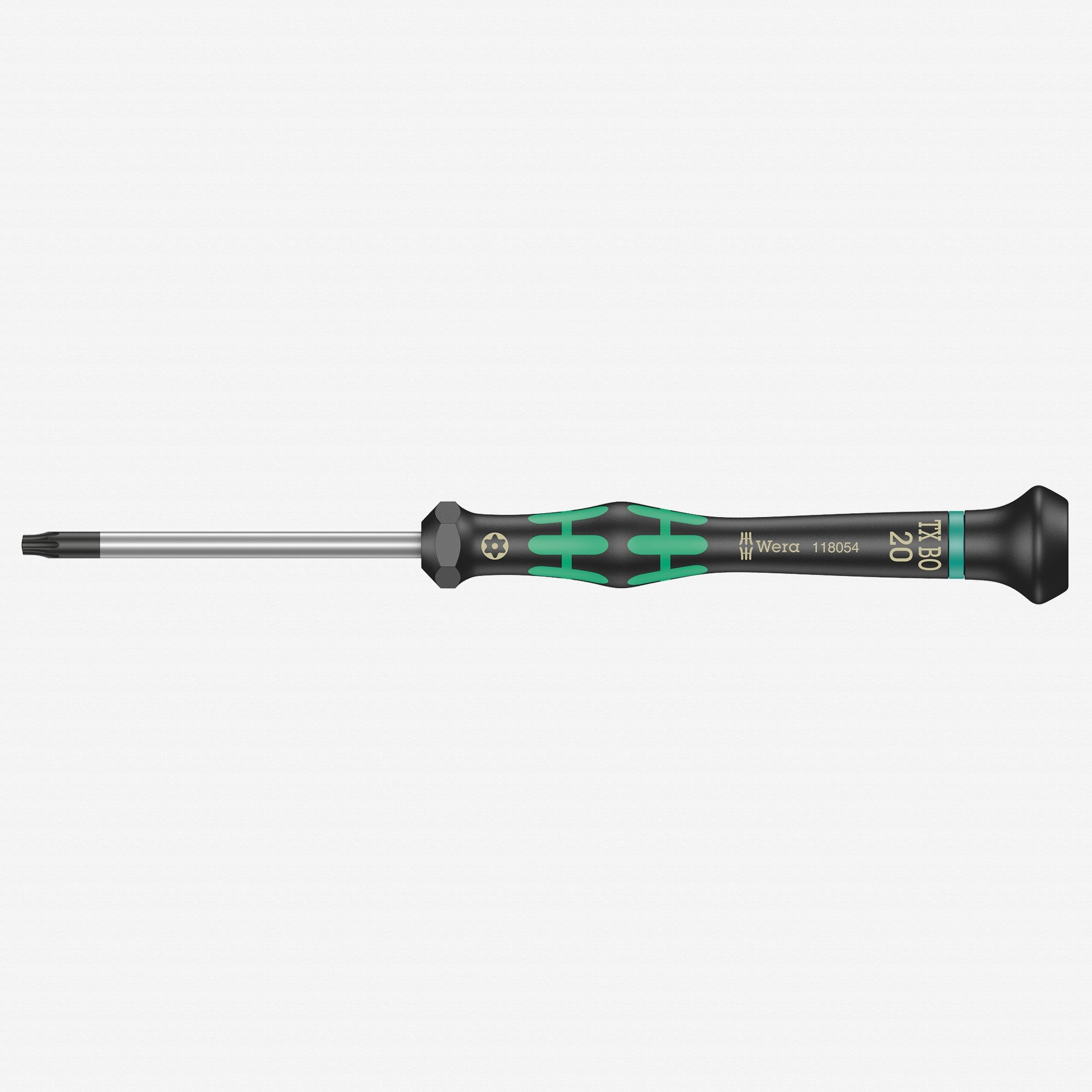 Wera 118054 T20s x 60mm Kraftform Micro Security TORX Precision Screwdriver