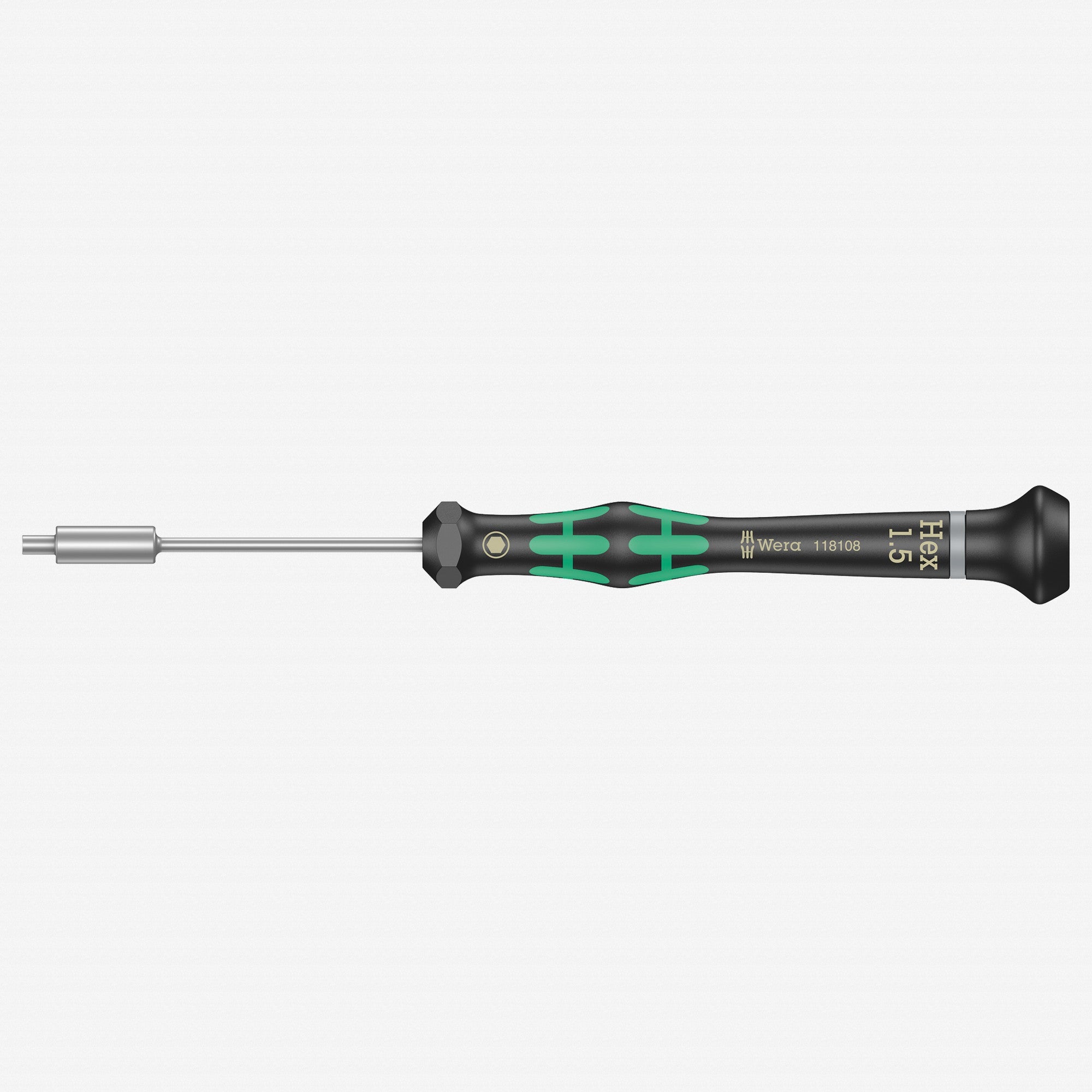 Wera 118108 1.5 x 60mm Kraftform Micro Precision Nut Driver