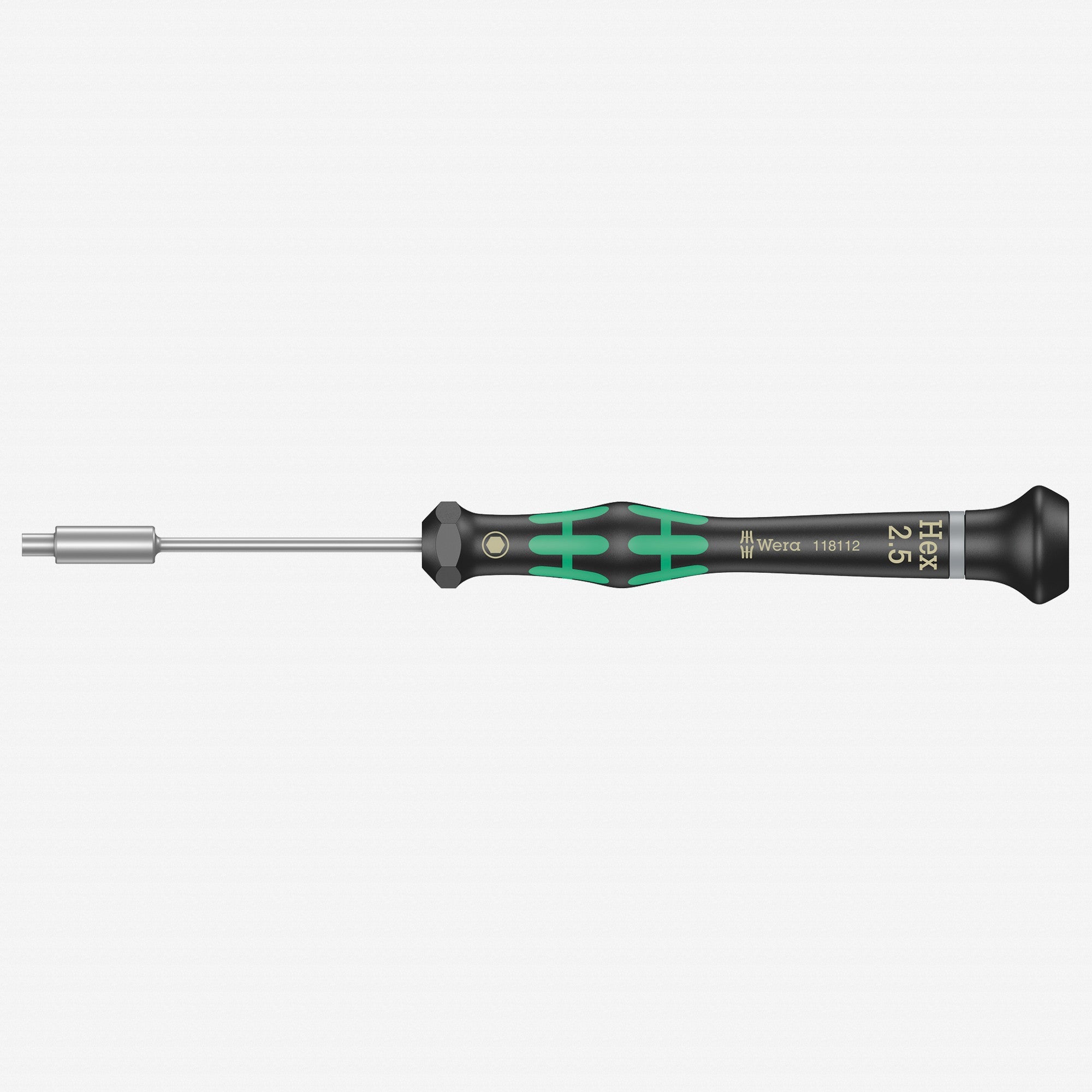 Wera 118112 2.5 x 60mm Kraftform Micro Precision Nut Driver
