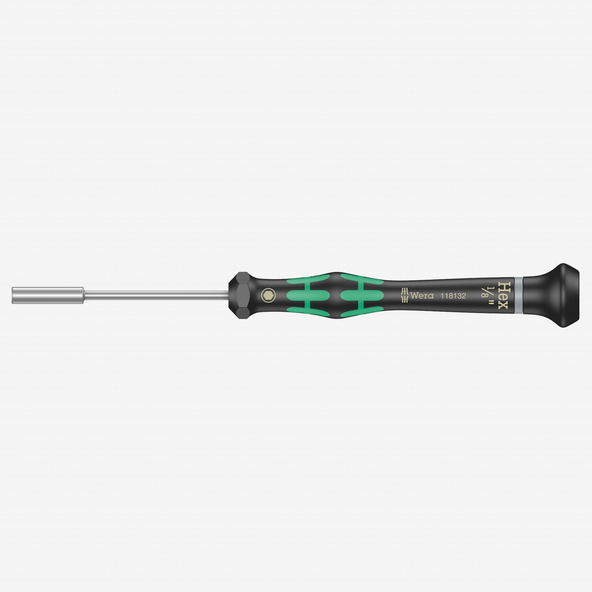 Wera 118132 1/8" x 60mm Kraftform Micro Nut Driver