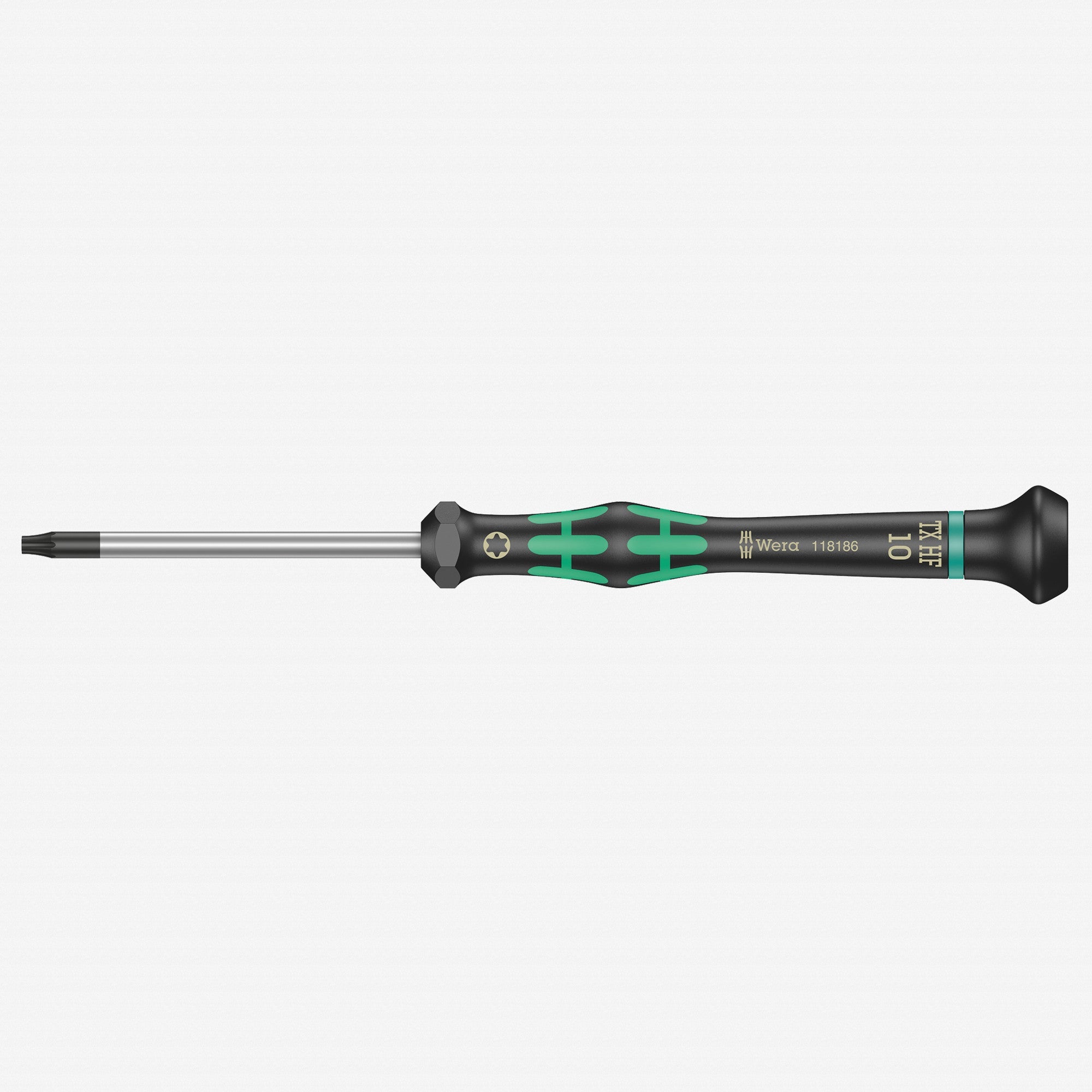Wera 118186 T10 x 60mm Kraftform Micro TORX HF Precision Screwdriver