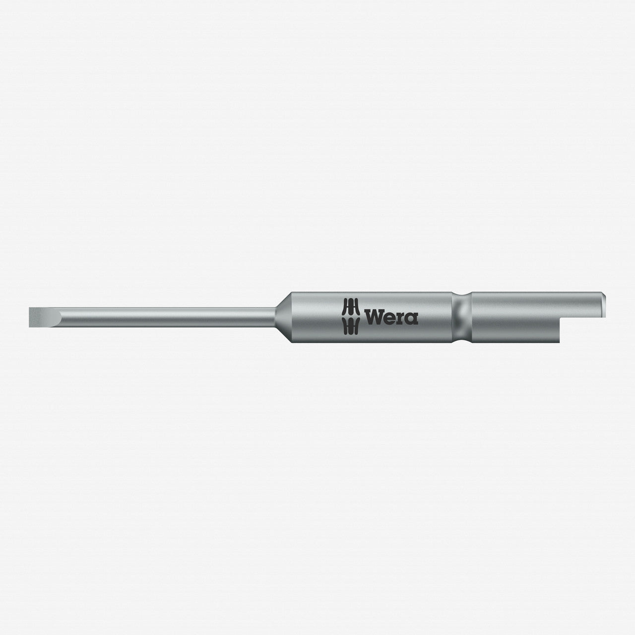 Wera 135266 2.0 x 0.4 x 44mm Slotted Bit - Halfmoon Drive