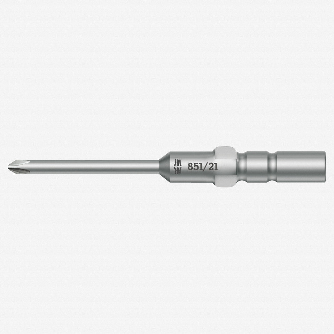 Wera 135281 #00 x 60mm Phillips Bit - 4mm HIOS Drive