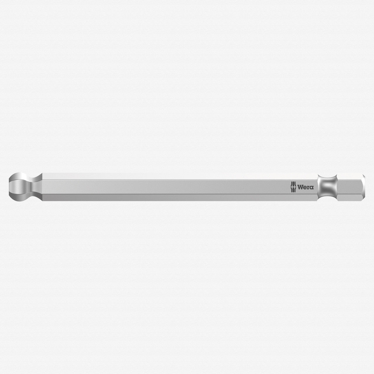 Wera 380126 1/8" x 89mm Ball End Hex Power Bit