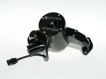 Meziere Enterprises WP300SP BBC Electric Water Pump 55GPMw/ Heater Hose Port