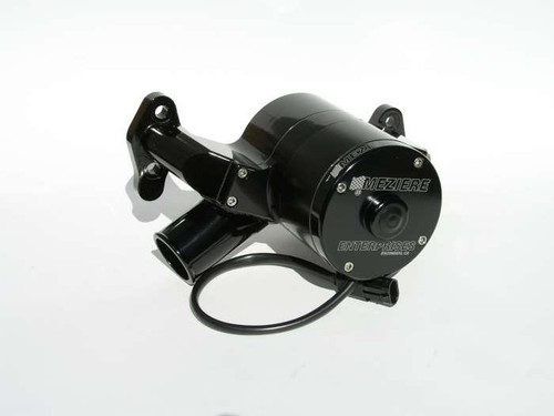 Meziere Enterprises WP301S Small Block Chevy Electric Water Pump - Black - 55GPM