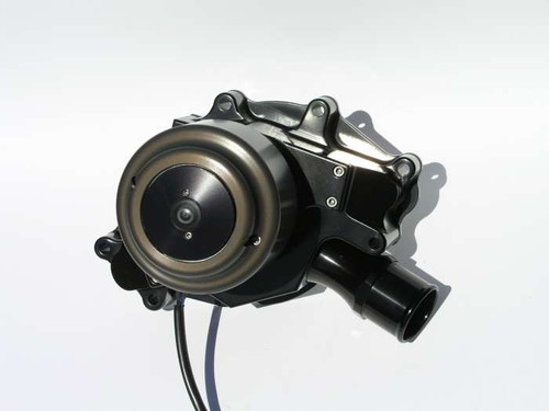 Meziere WP312S Ford 302(5.0L)/351W Electric Water Pump w/ Idler Pulley - Black