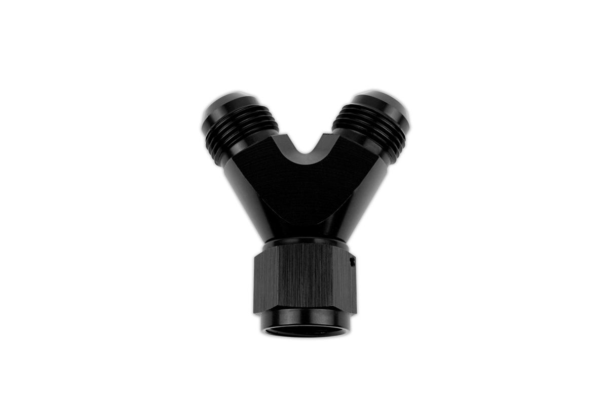 RaceFlux AN Male Male Female Y-Adapter Fitting