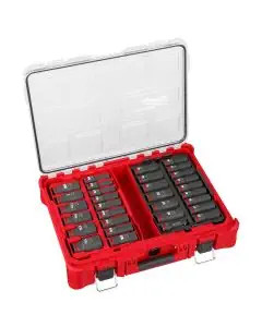 Milwaukee Tool SHOCKWAVE Impact Duty Socket 1/2” Dr 31PC PACKOUT Set
